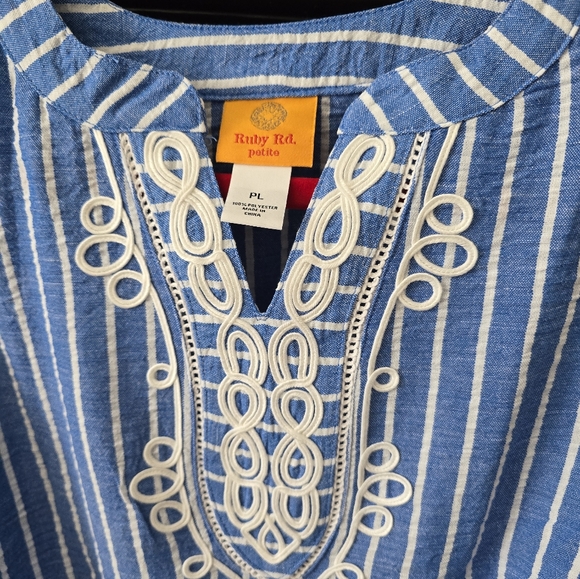 Ruby Rd Top. Size PL NWT - Picture 4 of 6